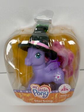 G3 My Little Pony MLP - 2008 StarSong - Dress-Up Halloween Witch Hat - NIB